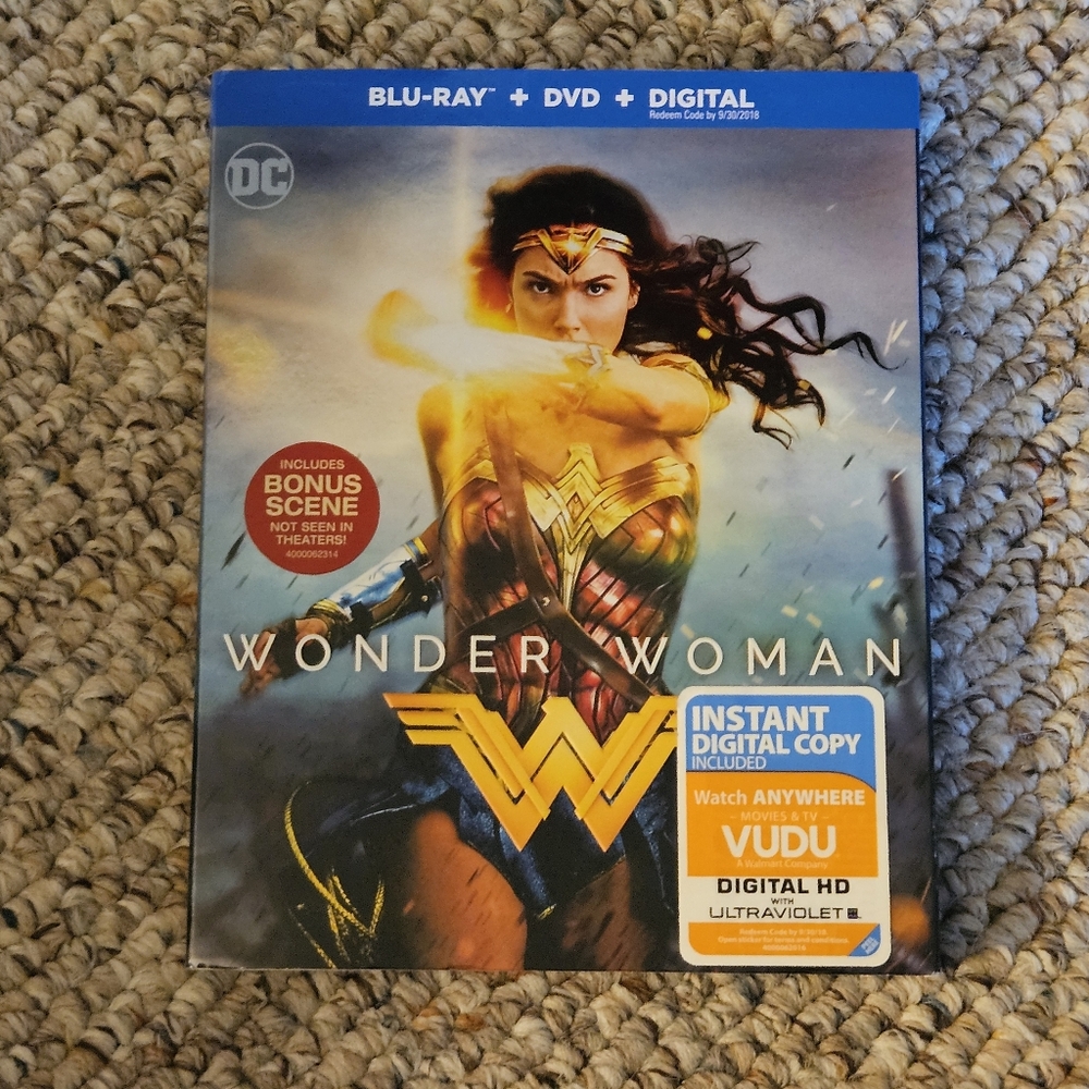 Wonder Woman Blu Ray DVD